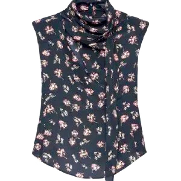 Zara Blouse sleeveless PRINTED SHIRT LIMITED EDITION - Picture 3 of 11